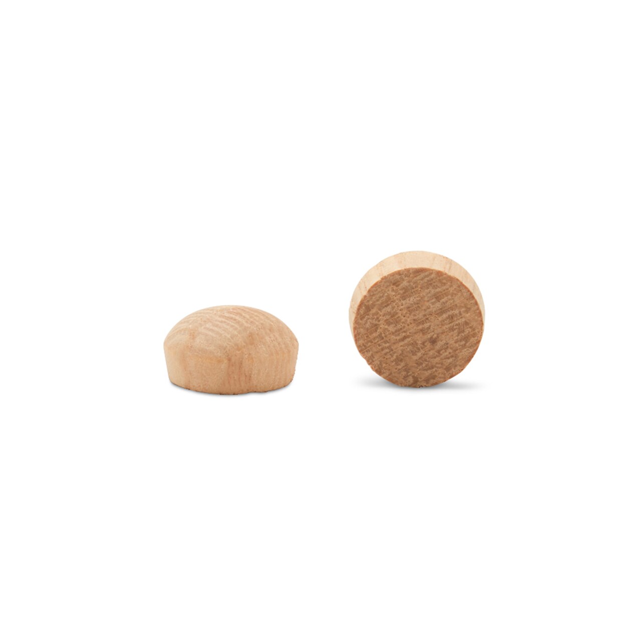 Oak Wood Screw Hole Plugs, Multiple Sizes, Domed Top Roundhead Plugs | Woodpeckers